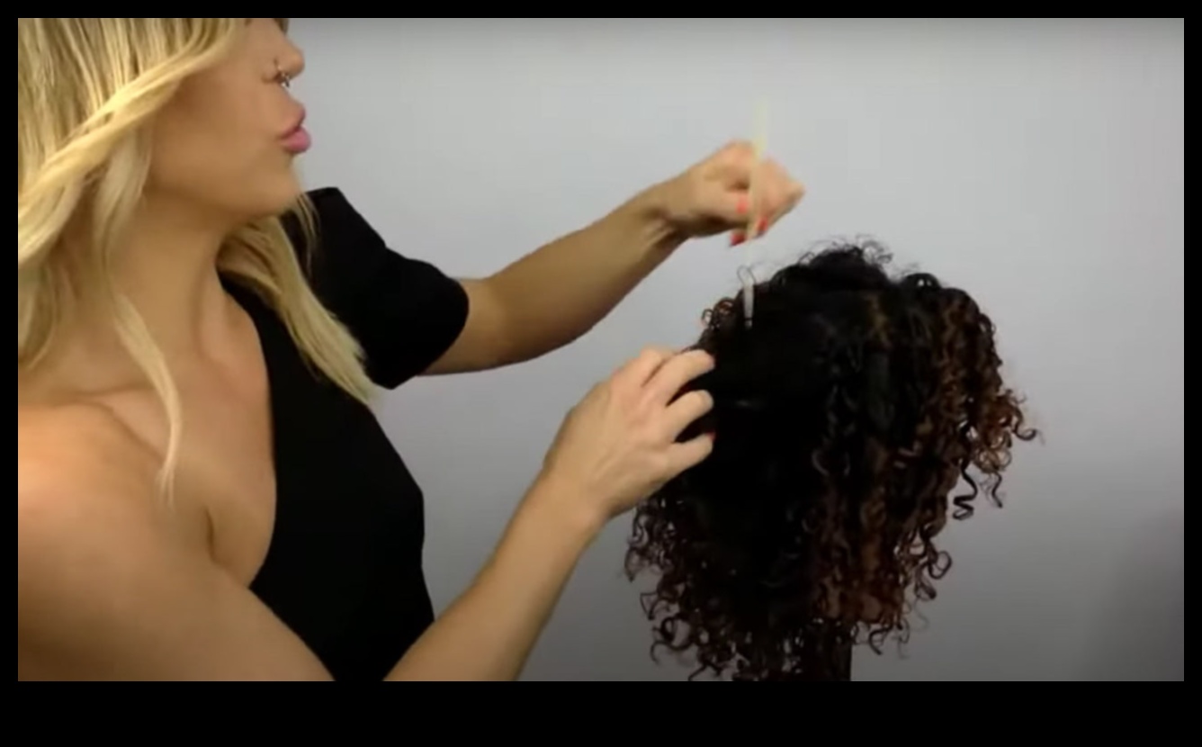 Coroana buclelor Continuare: îmbrățișarea texturii naturale în părul lung